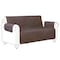 Cover Bonanza Indoor Loveseat Slipcover, Dark Brown/Tan, 54"Wx21"Dx25"H 51-004-016601-EC - alternate 1